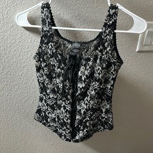 Canadian brand DONNA, corset style top
